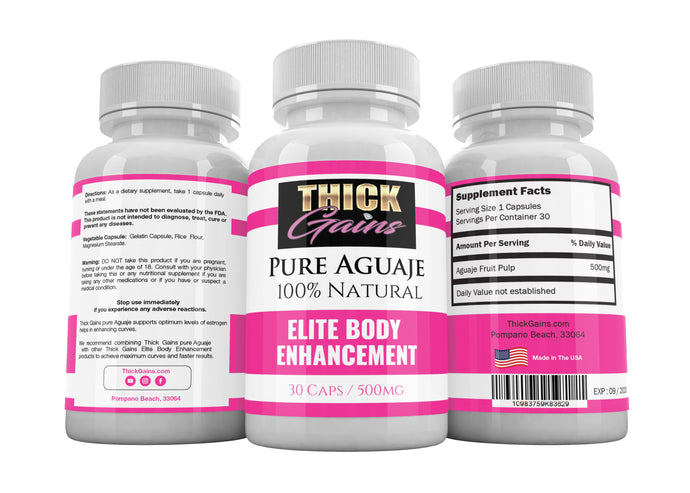 Aguaje Pills by Thick Gains 