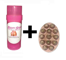 Booty Balm + Butt & Breast Enhancement Estrogen Soap Combo